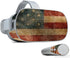 MightySkins Skin for Oculus Go Mobile VR - Vintage Flag | Unique Vinyl Decal Wrap Cover | Easy to Apply, Remove | Made