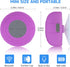 Waterproof Bluetooth Shower Speaker - Portable Wireless Water-Resistant Speaker with Suction Cup, Purple