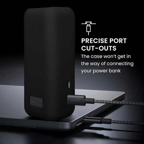 kwmobile 25000mAh (A1695H11) Case Compatible with Anker Power Bank - Portable Powerbank Cover - External Battery