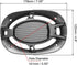 uxcell Speaker Grill Cover for 4x6 Inch Speaker Mesh Decorative Square Subwoofer Guard Protector Black 2pcs