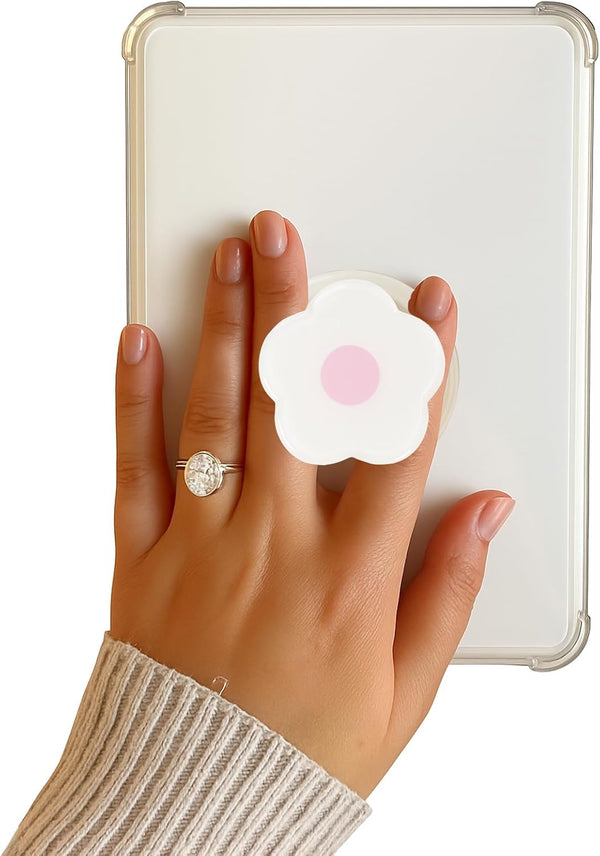 VJQ Magnetic Flowers Kindle Grip Compatible with Magsafe, Cute Cell Phone Holder,Fully Enclosed