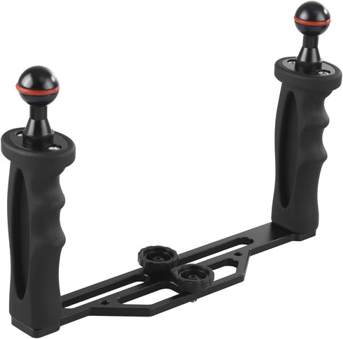 Underwater Video Light Stabilizer Tray, Lightweight Aluminium Tray for GoPro OSMO and Other Cameras with 1/4 inch Screw