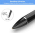 Stylus Pen for Touch Screens, Fine Point Stylist Active Pencil Compatible with iPhone iPad Pro Air Mini and Other Tablets (Black)