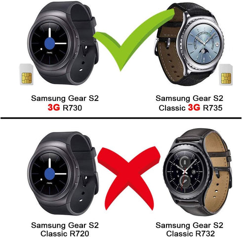 WUHAO Replacement Battery EB-BR730ABE for T-Mobile Samsung Galaxy Gear S2 Classic SM-R735T, Compatible with R730