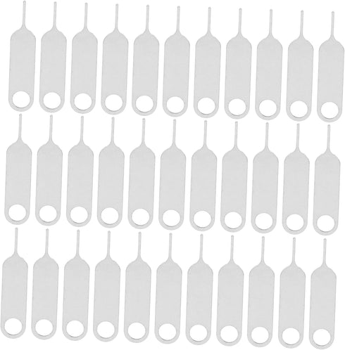 Gadpiparty 500pcs Mobile Phone Sim Card Ejector Tool Durable Stainless Steel Pin