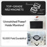 STANDX 360 Phone Ring Holder for MagSafe Case, Strong Magnetic Cell Phone Grip, Rotation Kickstand Compatible