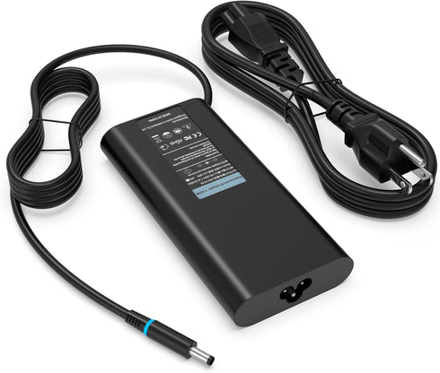 Replacement Dell 130W AC Adapter for Dell Inspiron 16 Plus 7640 7620 7630, 14 16 Plus 7420 7430 7510, XPS 15 17 Charger
