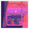 BKR Graphics Train Ride - Sunset Sticker Decal Car Window Water Bottle 5"