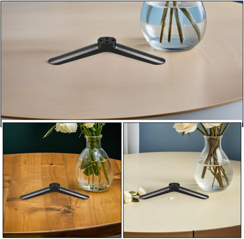 Levemolo 2 40-inch Pairs Television Base Pedestal Legs with Screws for Tv Stand Replacement, Universal Tabletop Support