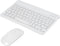 Bluetooth Keyboard and Mouse Combo - Ultra-Slim Portable Rechargeable Wireless Set for iPad, Mac OS, Android