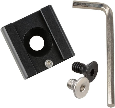 CAMVATE Cold Shoe Mount with 1/4''-20 Hole for Camera Flash Microphone Accessories