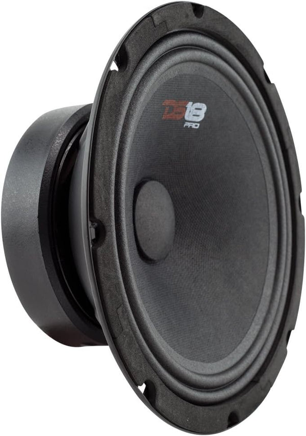 DS18 PRO-GM8SE Loudspeaker - 8", Midrange, 480W Max, 140W RMS, Premium Quality Audio Door Speakers