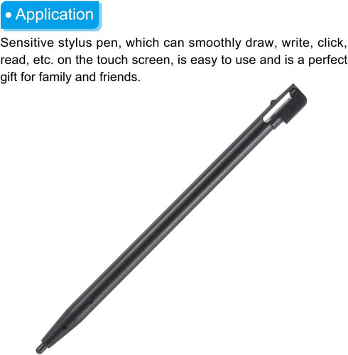 MECCANIXITY 30pcs Resistive Touch Screen Pens, Universal Resistance Capacitive Stylus for Car Navigation, Black