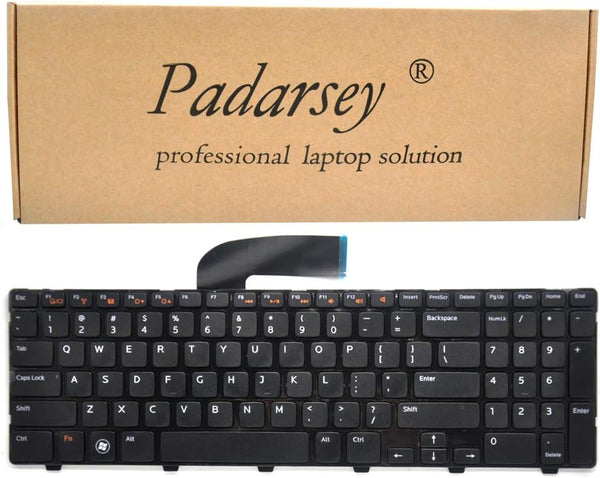 Padarsey Replacement Keyboard Compatible for Dell Inspiron N5110 M5110 Series Black US Layout