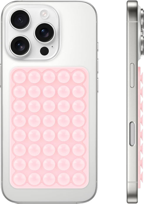 Yojaro Silicone Suction Phone Case Mount, Non Slip Suction Cup Phone Holder for
