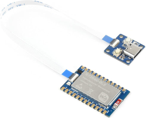 Waveshare RP2040-BLE Development Board, Raspberry Pi Microcontroller Development Board Based On RP2040, Supports