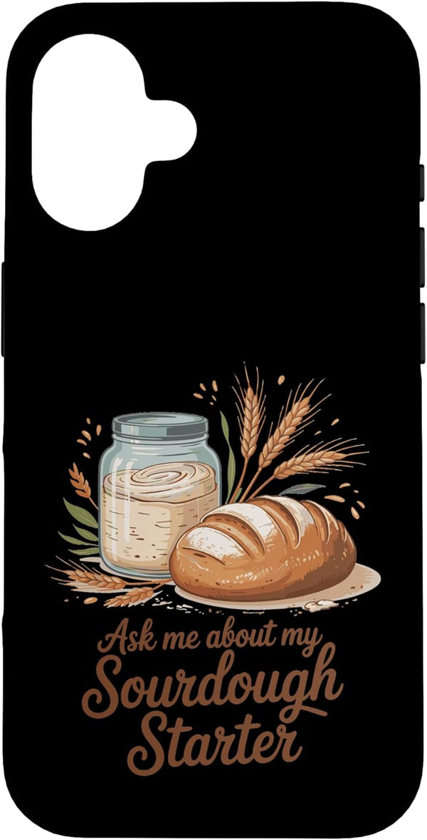 Sourdough Bread Baking Bake Bakery Bread Baking Baked Goods Bakery Baking Lover Case for iPhone 16