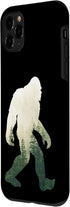 iPhone 11 Pro Sasquatch Yeti Bigfoot Figure Nature Double Exposure Case