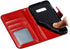 LEECOCO for Samsung S10e Case, Mandala Embossing Luxury PU Leather Flip Notebook Wallet Cover, Red