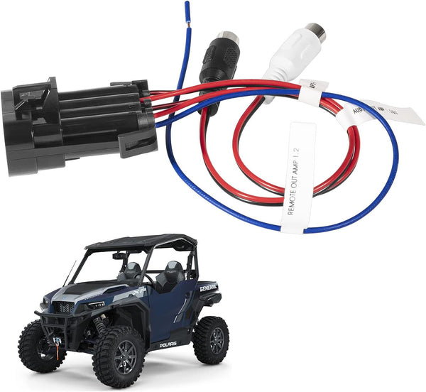 Saddle Tramp Audio Adapter Line for Polaris RZR, Ranger and General with Ride Command 7” Display