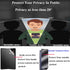 2+1 Pack Privacy Screen Protector for Samsung Galaxy Z Fold 5 5G 2023,Anti-Peep Anti-spy 2PCS Outside Tempered Glass+1PCS Inside Privacy Soft Film