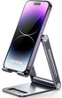 UGREEN Adjustable Phone Stand for Desk, Compatible with iPhone 15/14/13/12 Pro Max/11/XS Max/XR/X/8 Plus/Nintendo