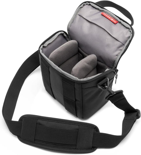 Manfrotto Advanced Shoulder Bag S III, Camera Bag for Mirrorless Camera with Lens, Tripod Mount & Rain Cover
