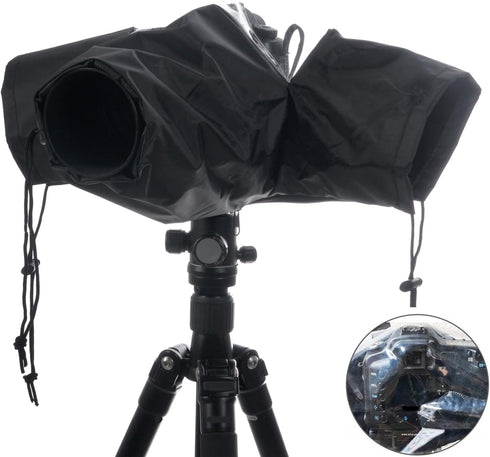 WANBY Camera Rain Cover Professional Waterproof Nylon Sleeves DSLR Camera Rain Cover Protect