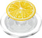 PopSockets PopGrip for MagSafe, Yellow Lemon Pattern Slice for Boys Girls Lemon Print Black