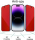 2 Pack Anti-Blue Privacy Tempered Glass for iPhone 14 Pro Max Anti-Spy Screen Protector Anti-Peeping Film Gradient Colorful 6.7 inch