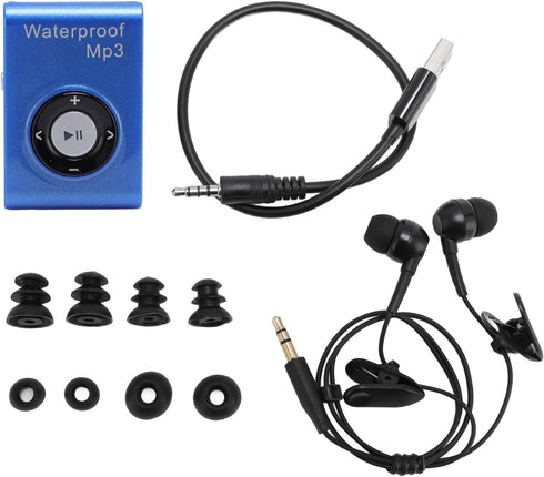 VBESTLIFE IPX8 MP3 Swimming, 8GB Water Proof Player for Underwater Music Player with Lossless Sound, Secure Clip