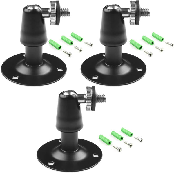 Camera Bracket Mount 3 Pcs Security Wall Mount for Oculus Sensor, Arlo Pro, Metal Security Camera Bracket