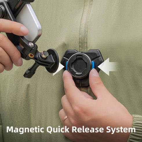 SOH Mingying 17/16/15/14 Upgraded Magnetic Phone Chest Strap Harness Mount, Magnetic Phone Chest Mount Harness Strap