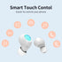 Pink Wireless Earbuds for Girls, Bluetooth 5.3 with Built-in Mic, 36H Playtime, IPX5 Waterproof, LED Display for Sports