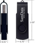 USB Flash Drive 8GB 1 Pack, USB 2.0 Thumb Drive Swivel Memory Stick with Led Indicator for Data Storage