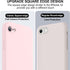 Vooii iPhone SE Case 2022/3rd/2020, iPhone 8/7 - Chalk Pink, Upgraded Liquid Silicone, Square Edges, Camera Protection.
