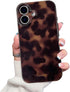 XQAGU Cute Phone Case for iPhone 16 Case Amber Leopard Full Camera Protective