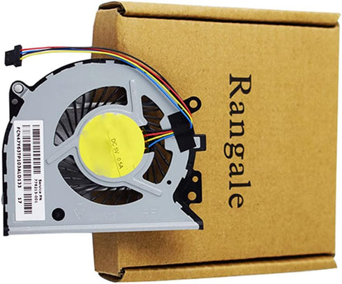 Rangale CPU Cooling Fan for HP X360 Pavilion 13-A010DX, Envy 15-U Series Laptop