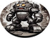 Silly Robot Invasion Anime Vintage Comic Book Style Graphic PopSockets Standard PopGrip