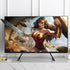 Universal TV Stand, Metal TV Legs for 20-65 inch LCD/LED/OLED/Plasma Flat&Curved Screen TV with Height Adjustment, VESA