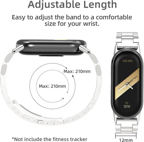 MIJOBS Strap for Xiaomi Mi Band 8, Breathable Replacement Wristband for SmartWatch