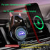 Car Phone Holder Mount with Wireless Charging, Auto Clamping, Rotatable Vent Clip for iPhone and Samsung