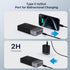Portable Power Bank 20000mAh - 35W Fast Charging Battery Pack with LED Display for iPhone, Galaxy, Tablet, Switch