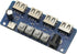 GODIYMODULES 5V 4-Way Power Expansion Module Button Control Power Supply USB Distribution Board Power Supply Hub