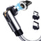 Terasako 5-Pack Magnetic Charging Cable (3/3/6/6/10FT) - 540° Rotating, LED Light, 90° Angle, Nylon-Braided Cord.
