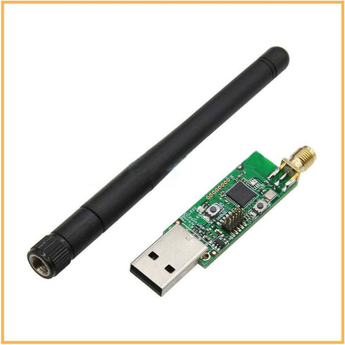 1Pcs USB CC2531 Sniffer Board, Bluetooth 4.0 Wireless Zigbee Analyzer Module with External Antenna