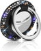 Bling Crystal Rhinestone Cell Phone Ring Holder Grip, 360° Rotation Ultrathin Finger Stand Compatible with iPhone