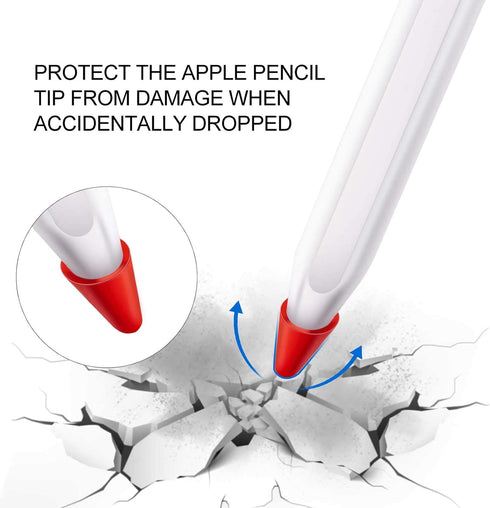 LINGXIU 16 Pack 1st 2nd (16 Silicone Nibs Tips Cover Compatible with Apple Pencil and Generation, Silicone Nibs Caps