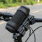 Lixternum Portable Speaker Mount for Bike, Waterproof Hook and Loop Fastener Strap Holder,