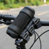 Lixternum Portable Speaker Mount for Bike, Waterproof Hook and Loop Fastener Strap Holder,